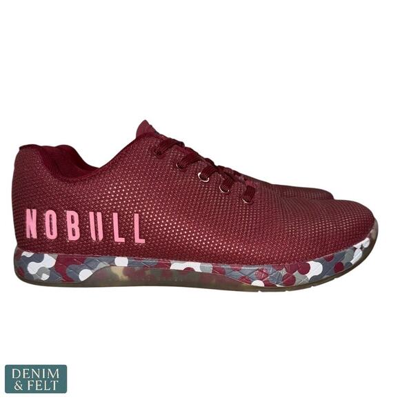 NOBULL Unisex Radial Trainer Cabernet Red Gym CrossFit Shoes/Sneakers - Picture 8 of 16